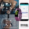 Waterproof Health Tracker,MorePro Fitness Tracker Color Screen Sport Smart Watch,Activity Tracker with Heart Rate Blood Pressure Calories Pedometer Sleep Monitor Call/SMS Remind for Smartphones Gift.