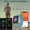 Smart Watch, FirYawee Smartwatch for Android Phones and iOS Phones,Fitness Tracker Waterproof IP68 with Heart Rate Monitor and Sleep Monitor,Step and Distance Counter,Smart Watch for Men Women